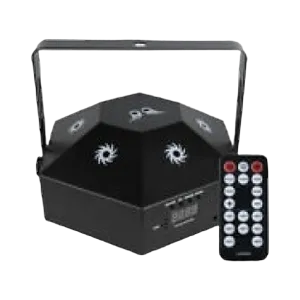 SOH Effect 8 eyes RGB Gobo laser 700 mW, DMX, remote control
