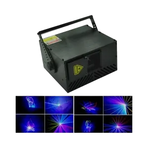 SOH Graphic 1 W RGB 3-in-1 laser, 15 kpps, ILDA, DMX, SD card, remote control