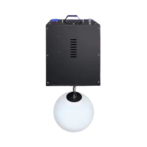 SOH Kinetic lift hanging RGBW LED ball with motor, 30 cm, DMX512