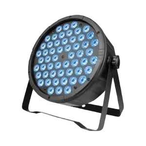 SOH LED PAR flat reflector 54x 1W RGB 3-in-1, DMX