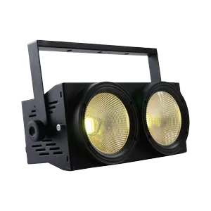 SOH LED blinder reflector 2 eyes,warm+cold white,200W,DMX