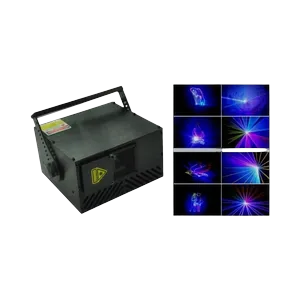 SOH Profi 3-in-1 RGB laser, 2 W, 30 kpps, ILDA, DMX, analog, SD card, remote control