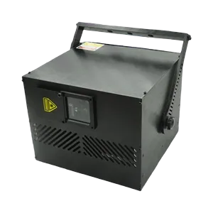 SOH Profi 3-in-1 RGB laser, 3 W, 30 kpps, ILDA, DMX, analog, SD card
