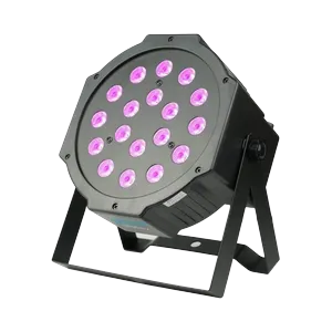 SOH UV LED flat PAR reflector 18x 2 W, DMX