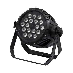 SOH Waterproof ZOOM LED PAR reflector 18x 10 W RGBW 4-in-1, DMX, IP65
