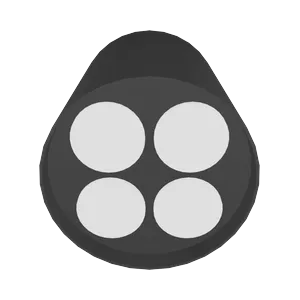 ETC Four-Cell Round 3000K 37deg