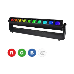 Flash LED MOVING BAR 10x40W RGBW