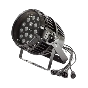 Flash LED PAR 64 18x10W RGBW 4w1 ZOOM IP65