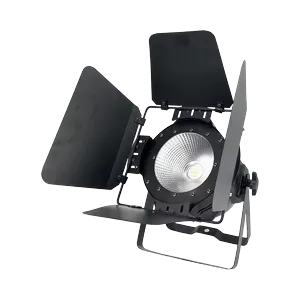 Hyulights COB LED Par with Barn Doors