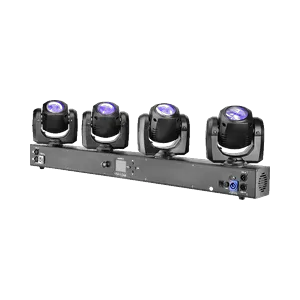 Marslite 4 x Mini LED Moving Head RGBW Bar 2