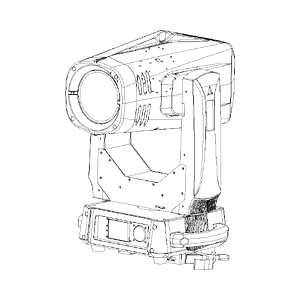 Prime Creation Events Spot 400W CMY LED