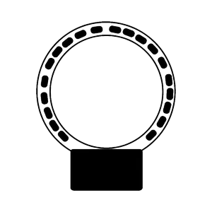 TableArt Neon Ring