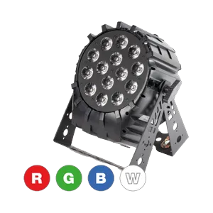Flash LED PAR 64 14x10W 4in1 RGBW SHORT Mk2 P7100452