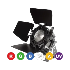 Flash LED PAR 64 COB SHORT Mk2 300W RGBWA UV P7100422